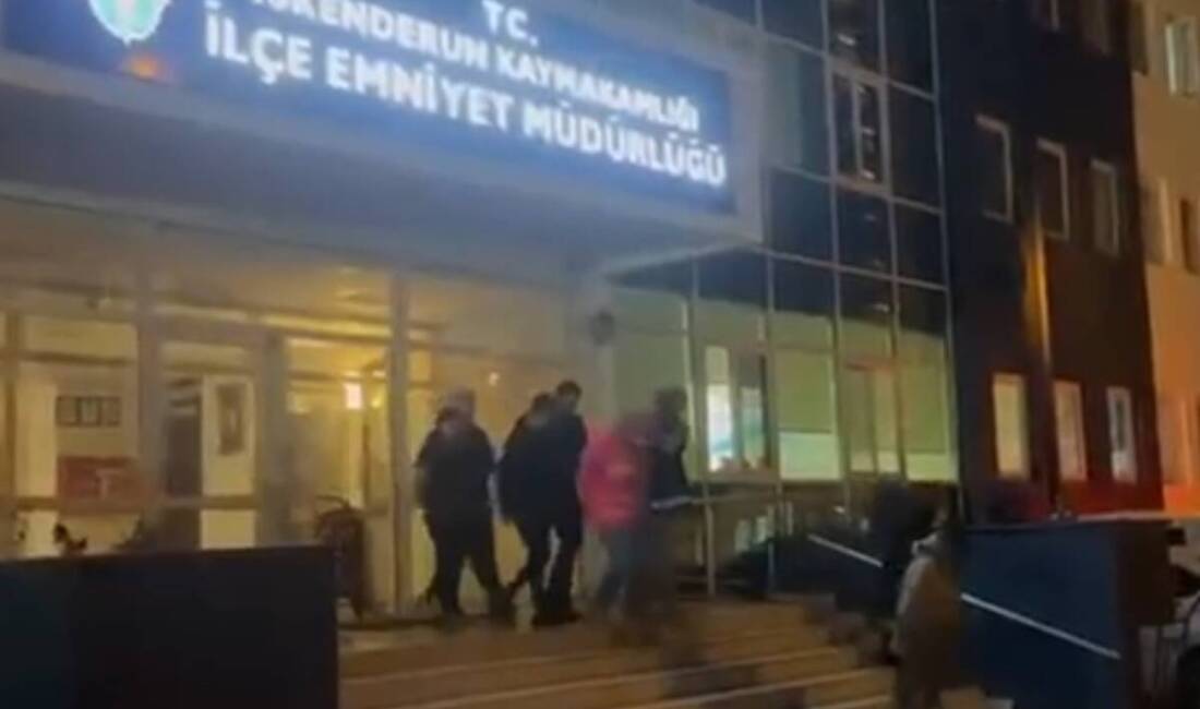 Hatay Emniyet Müdürlüğü ekipleri, 16 Kasım 2025’te İskenderun genelinde asayişi