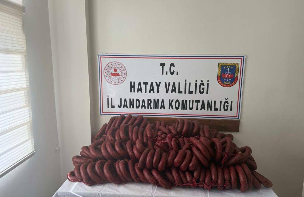 Hatay’da jandarma ekipleri, halk sağlığını tehdit edebilecek kaçak et ürünlerine