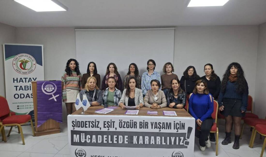 KESK Hatay Kadın Meclisi, 25 Kasım Kadına Yönelik Şiddete Karşı