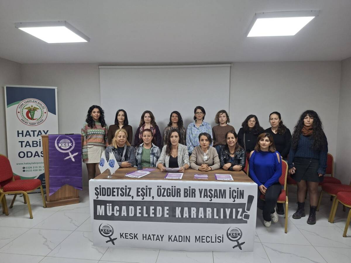 KESK Hatay Kadın Meclisi, 25 Kasım Kadına Yönelik Şiddete Karşı