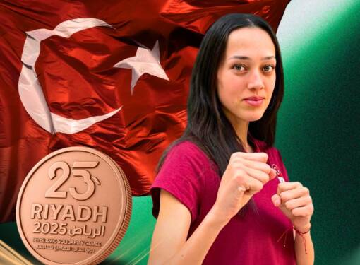 Hatay’ın Kırıkhan ilçesine bağlı Aydınlı Mahallesi’nin yetiştirdiği milli tekvandocu Emine