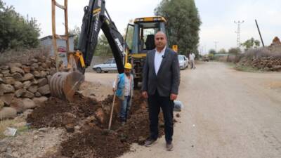 Kırıkhan’daki 25 yıllık içme suyu hattı HATSU tarafından yenilenerek, bölge