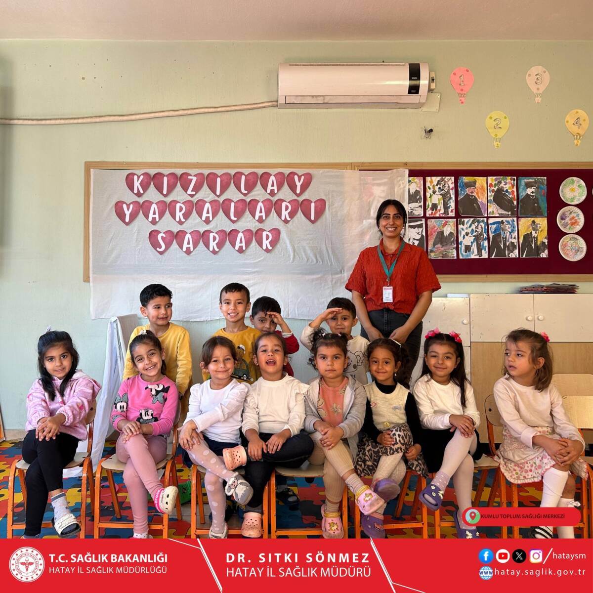 Kumlu Toplum Sağlığı Merkezi Bulaşıcı Olmayan Hastalıklar Birimi personeli Ebe