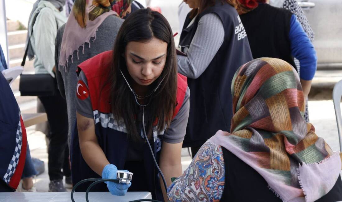 “Her Ölçüm Yeni Bir Başlangıç” Projesi Yayladağı’nda Başladı Hatay Büyükşehir Belediyesi (HBB), vatandaşların daha sağlıklı bir yaşam sürmelerini