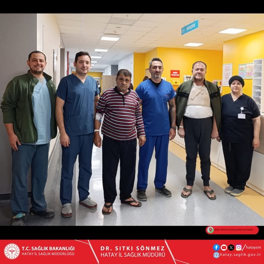 Hatay Eğitim ve Araştırma Hastanesi’nde Multidisipliner Bilimsel Konsey toplantısı sonrası,