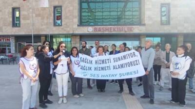 Hatay’ın Samandağ ilçesinde, uzman hekim yetersizliği ve adaletsiz görevlendirmeler nedeniyle