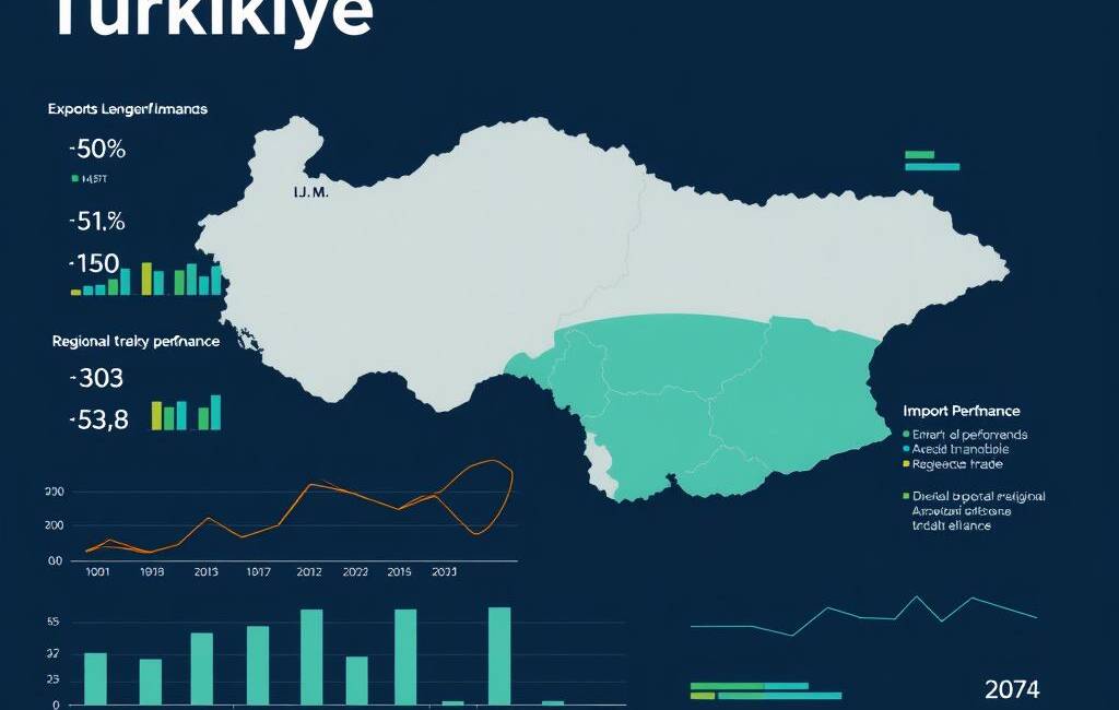 Türkiye’nin Ekim ayı dış ticaret verileri ve bölgesel performansını analiz