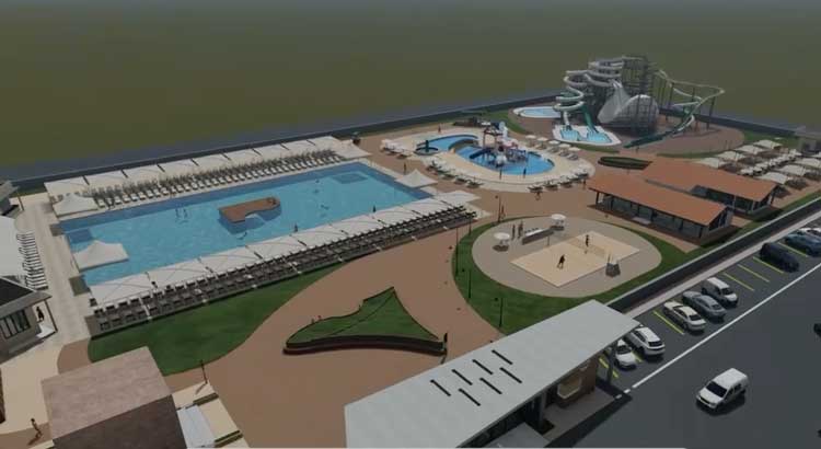 150 Milyon TL Destekli Aqua Park Projesi Görücüye Çıktı İskenderun Belediyesi, kentte sosyal yaşamı güçlendirecek önemli projelerden biri olan