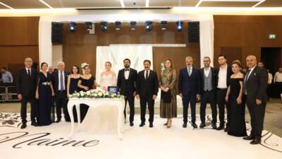 Hatay Valisi Mustafa Masatlı ve eşi Esra Masatlı, Antakya Belediye