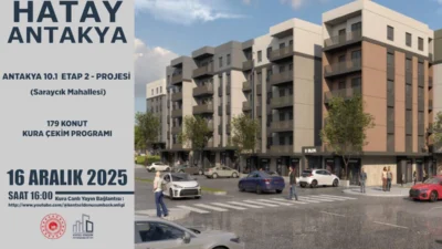 Hatay’ın Antakya ilçesinde yürütülen Antakya 10.1 Etap 2 Projesi kapsamında