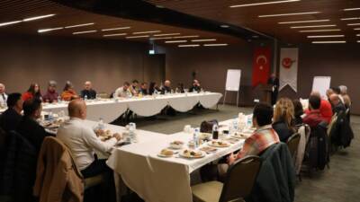Gazeteciler Cemiyeti, Hatay’da akademisyenler ve yerel medya temsilcileriyle bir araya
