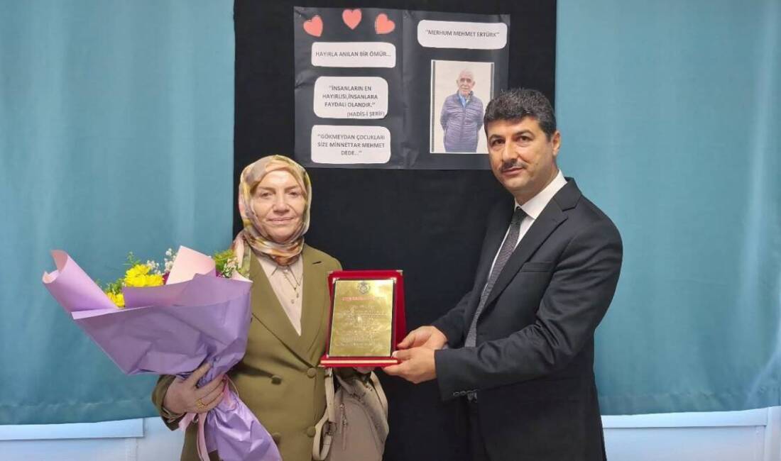 Arsuz’da, merhum Mehmet Ertürk adına ailesince bir okula akıl zekâ