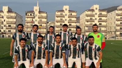 Hatay Süper Amatör Ligi (B) Grubu lideri İskenderun Meydanspor, son