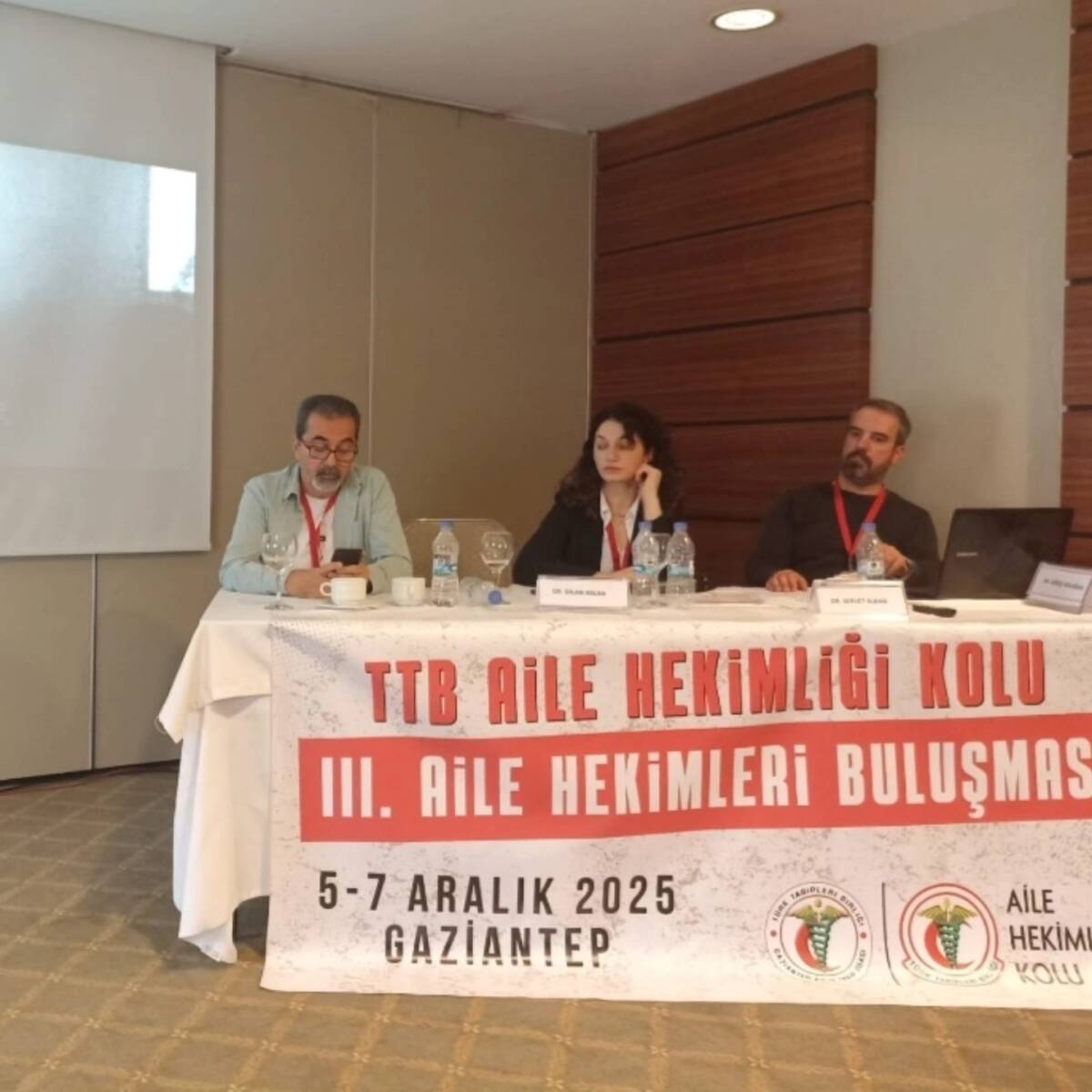 Hatay Tabipler Odası yöneticisi ve Türk Tabipleri Birliği (TTB) Merkez