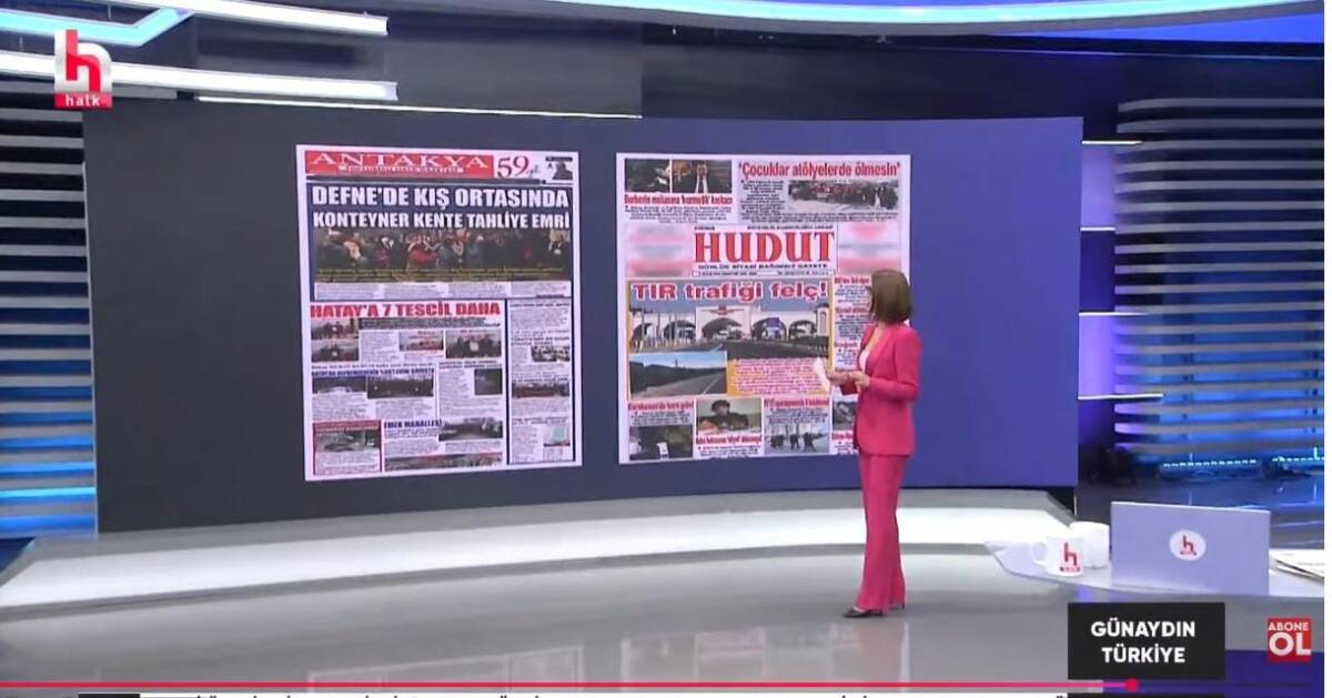 Hatay’ın Defne ilçesinde bulunan Şehit Aybüke Yalçın Konteyner Kenti’nde yaşayan