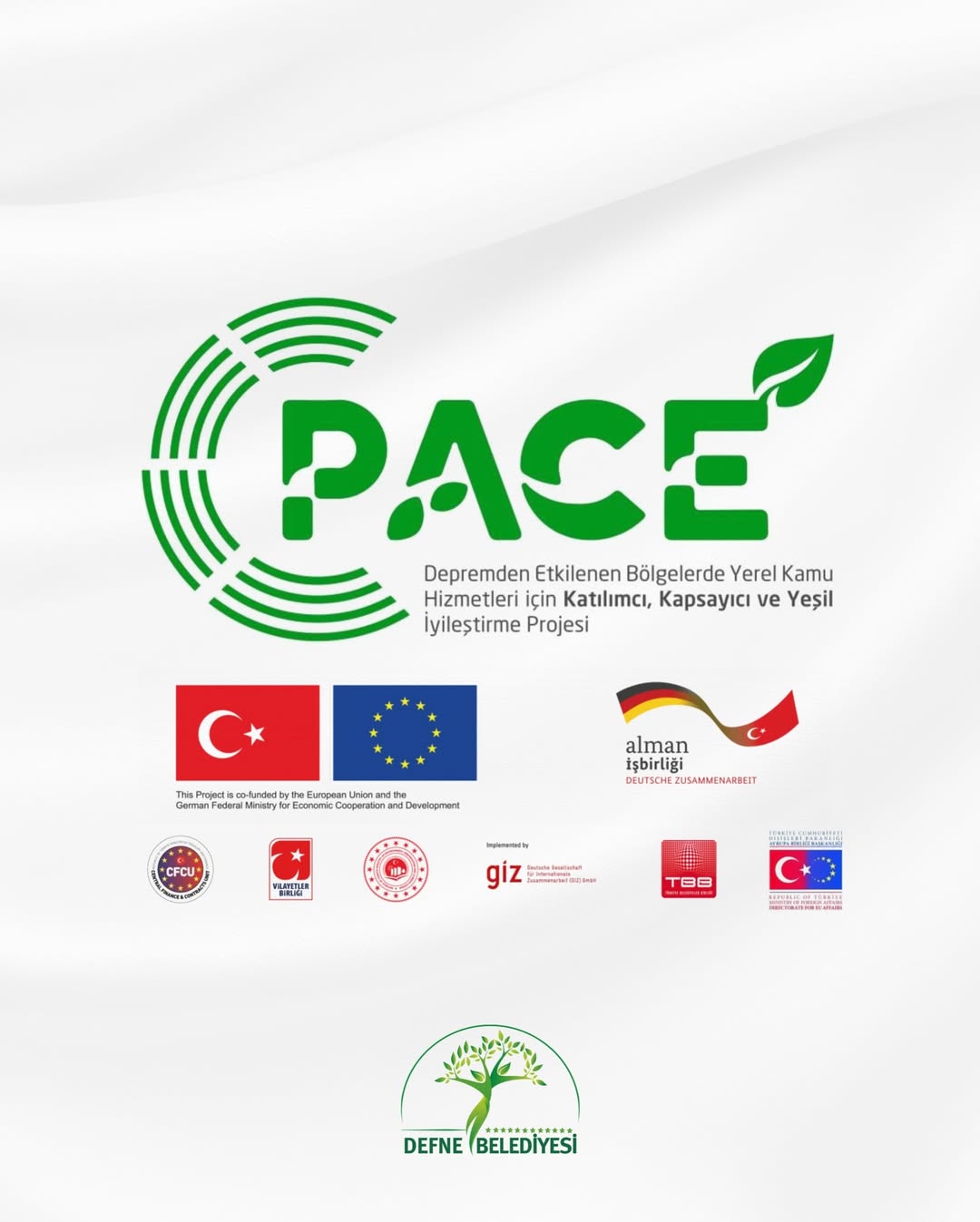 Defne Belediyesi, depremden etkilenen bölgelerde yerel kamu hizmetlerinin yeniden yapılandırılmasını