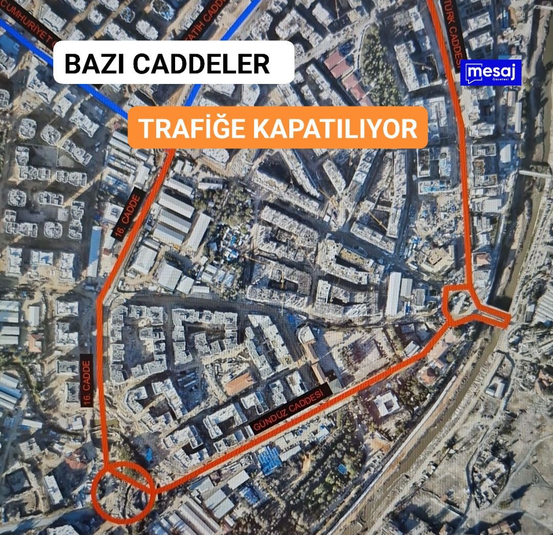 Antakya ilçesinde Fatih Caddesi ile Gündüz Caddesi, bu gece saat