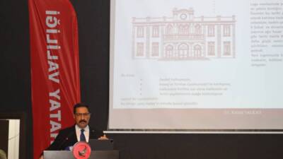 Hatay Valiliği’nin yeni kurumsal logosu, Hatay Kültür Sanat Çarşısı’nda düzenlenen