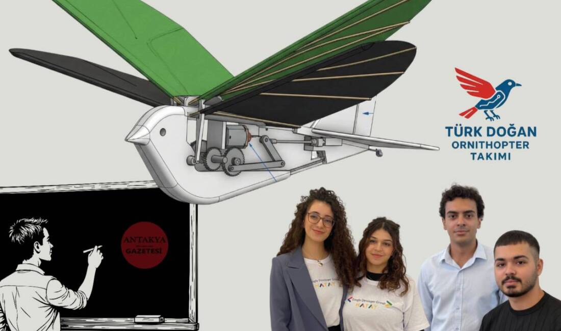 Deprem bölgesinden çıkan dört genç mühendis adayı, Türkiye’nin ilk ornithopter