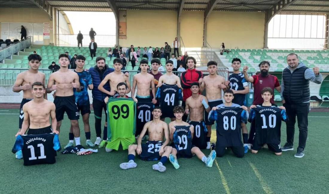 Yeniçağspor’dan üç kulvarda zafer Hatay amatör futbolunda istikrarlı çıkışıyla dikkat çeken Yeniçağspor, hafta sonunda
