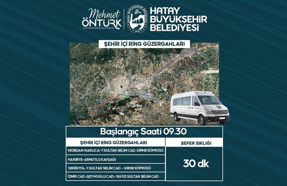 Hatay Büyükşehir Belediyesi (HBB), Cumhurbaşkanı Recep Tayyip Erdoğan’ın 27 Aralık