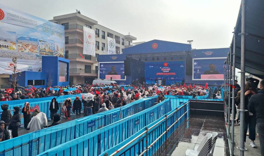 Hatay’ın Antakya ilçesinde, Cumhurbaşkanı Recep Tayyip Erdoğan ve MHP Genel