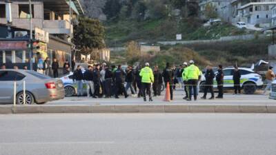 Hatay’ın Antakya ilçesinde beton mikseri ile motosikletin karıştığı feci kazada