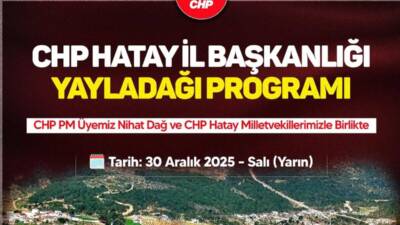 CHP Hatay İl Başkanlığı, bugün Yayladağı ilçesinde kapsamlı bir ziyaret