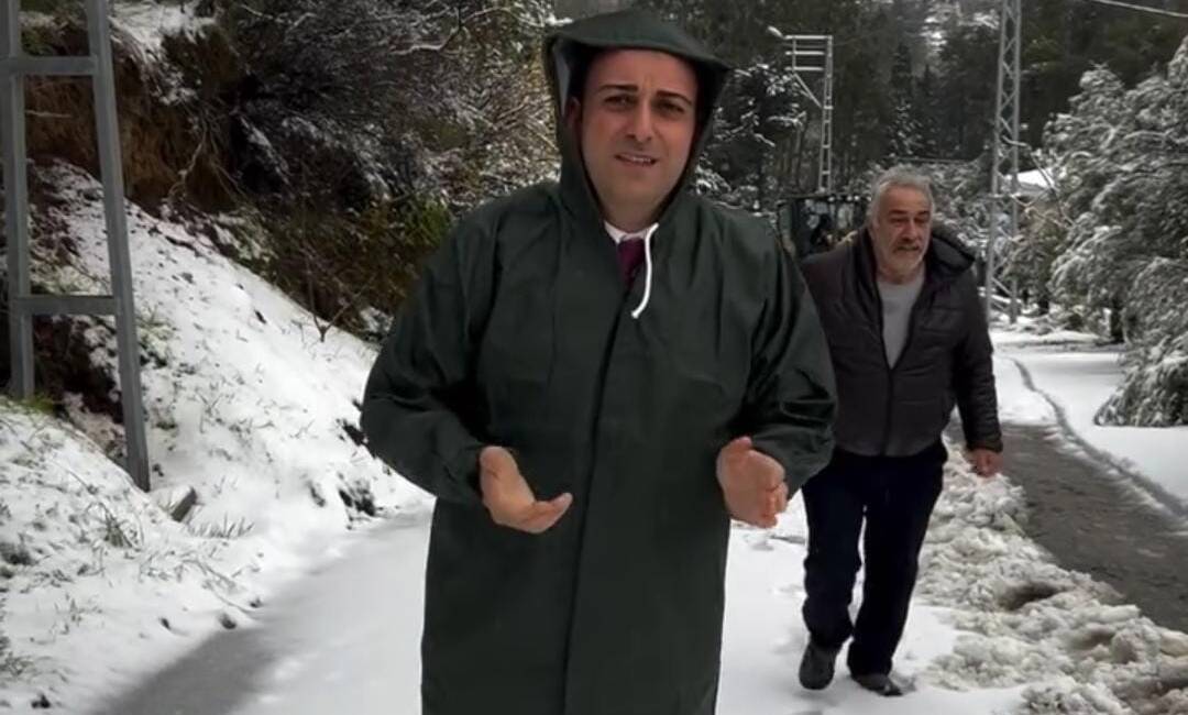 Defne Belediye Başkanı Halil İbrahim Özgün, ilçede etkili olan kar