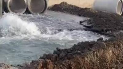 İskenderun’un Barıştepe Mahallesi’nde, Feyezan Kanalı yanında meydana gelen ana içme