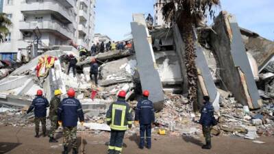 6 Şubat depremlerinde 35 kişinin yaşamını yitirdiği Hatay’daki Ezgi Apartmanı