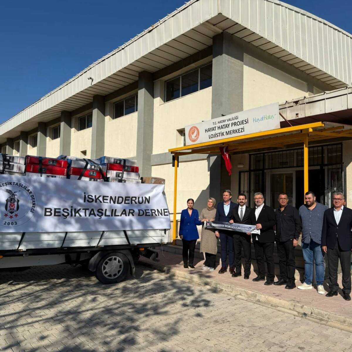 İskenderun Beşiktaşlılar Derneğince yürütülen sosyal sorumluluk projesi kapsamında temin edilen