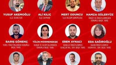 Kısa süre önce kongresini tamamlayan CHP Defne İlçe Örgütü, yeni