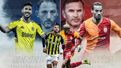 Türkiye’nin en büyük rekabeti yeniden başlıyor. Fenerbahçe ile Galatasaray, zirvenin