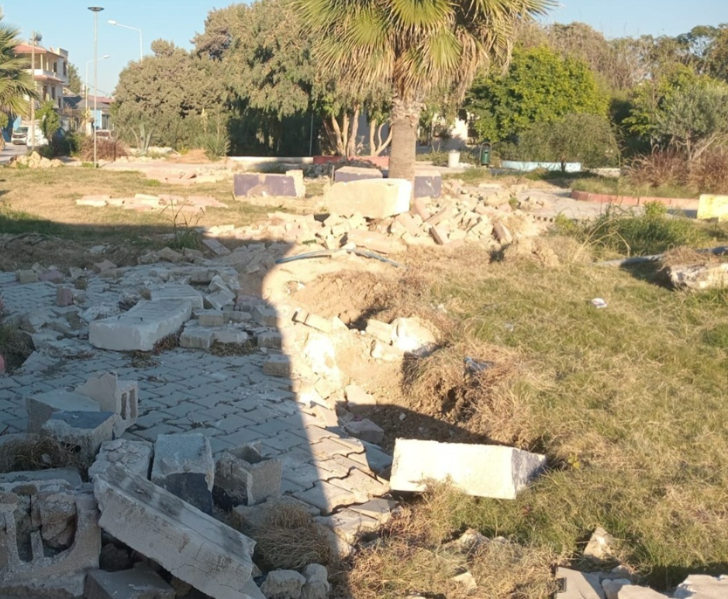 Samandağ Çiğdede Mahallesi’nde Meteoroloji Parkı, Gençlik Merkezi yapılacağı gerekçesiyle 2024’te