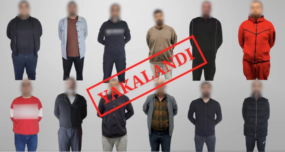 İçişleri Bakanı Ali Yerlikaya, kırmızı bültenle aranan 12 kişinin Gürcistan,