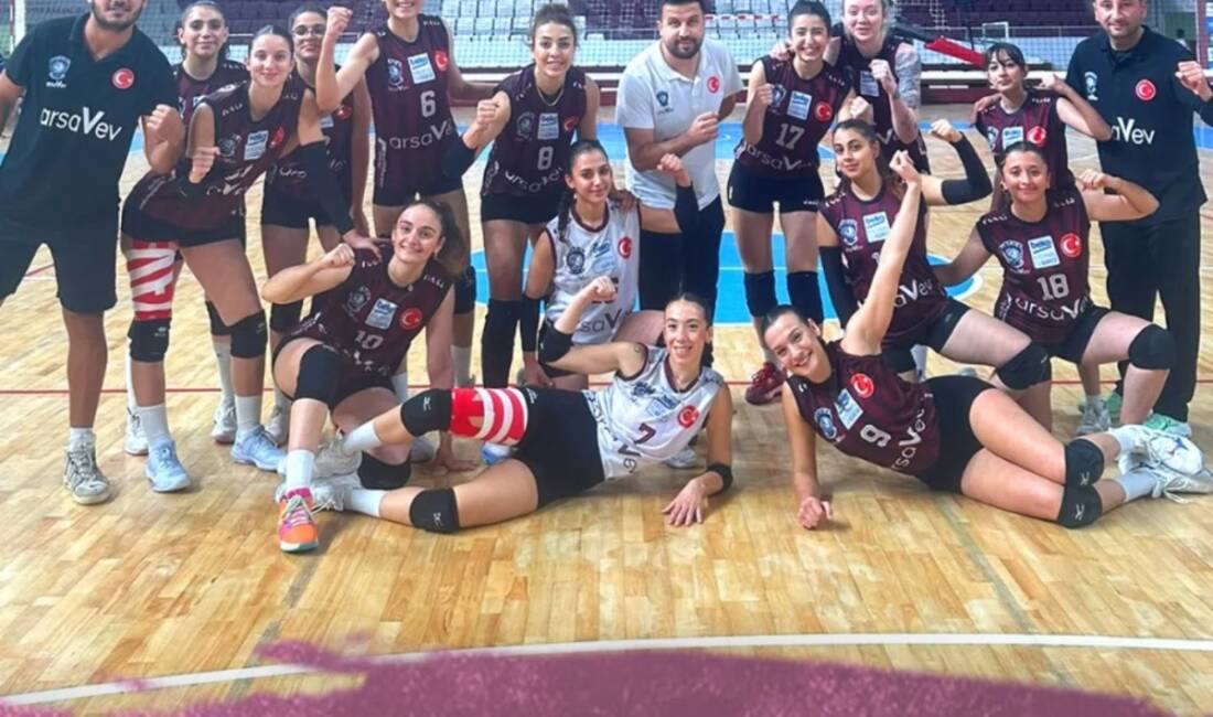 Türkiye Kadınlar Voleybol 2. Ligi’nde şampiyonluk hedefiyle yoluna devam eden