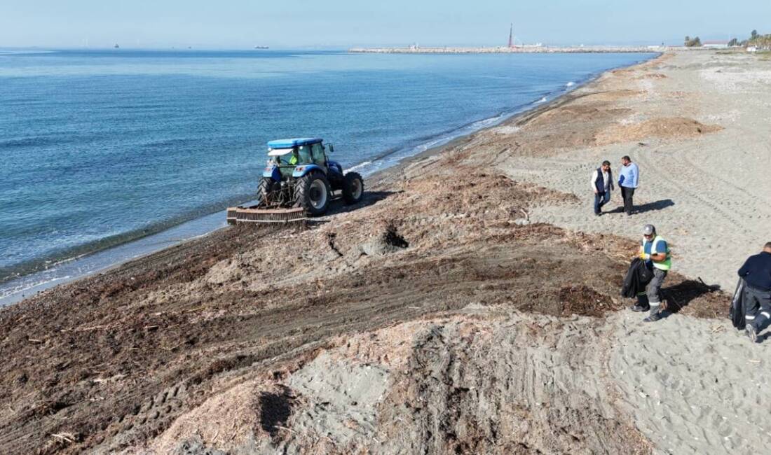 Hatay Büyükşehir Belediyesi (HBB), Akdeniz’e kıyısı olan ilçelerde sahil şeridini