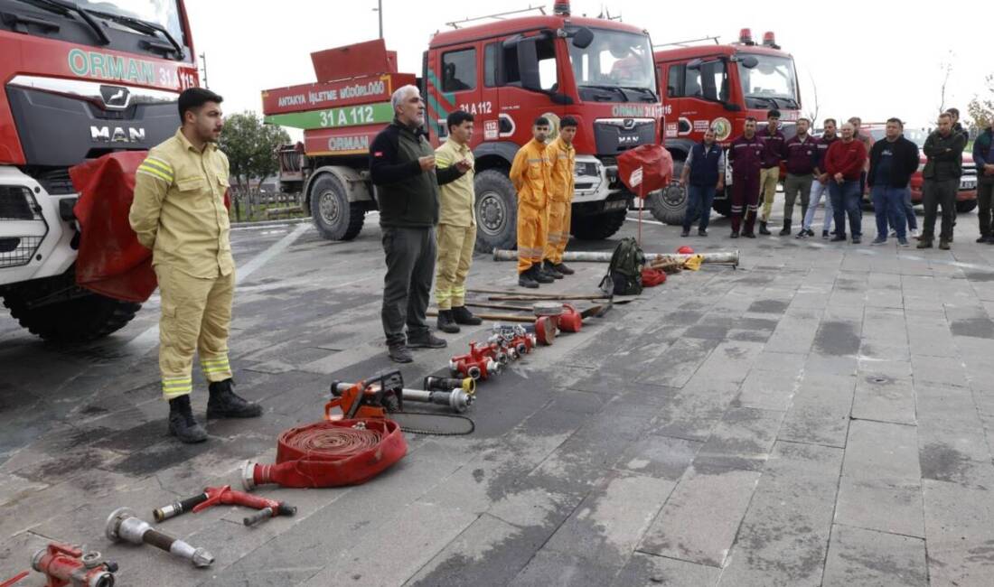 Hatay Büyükşehir Belediyesi (HBB) ile Orman Genel Müdürlüğü iş birliğiyle,