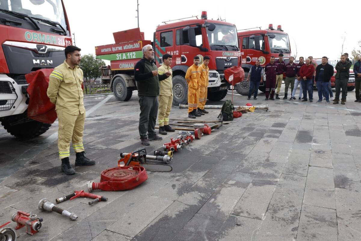 Hatay Büyükşehir Belediyesi (HBB) ile Orman Genel Müdürlüğü iş birliğiyle,