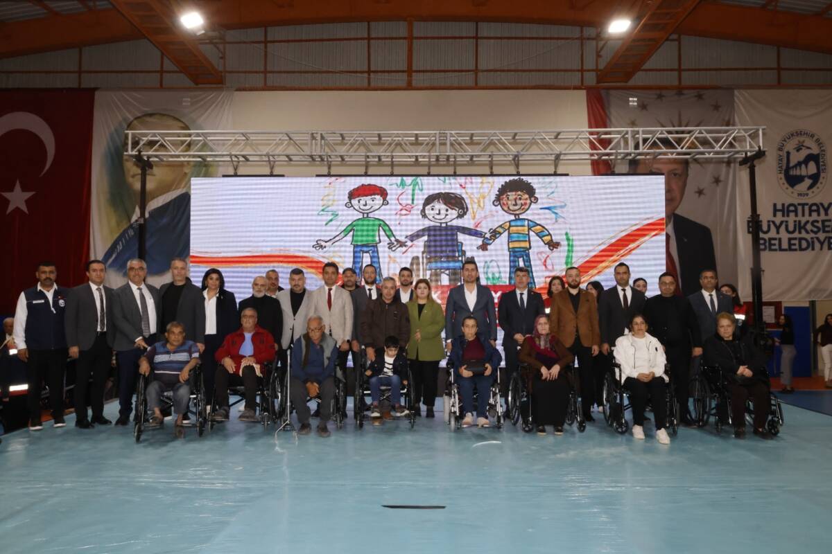 Hatay Büyükşehir Belediyesi (HBB), 3 Aralık Dünya Engelliler Günü dolayısıyla