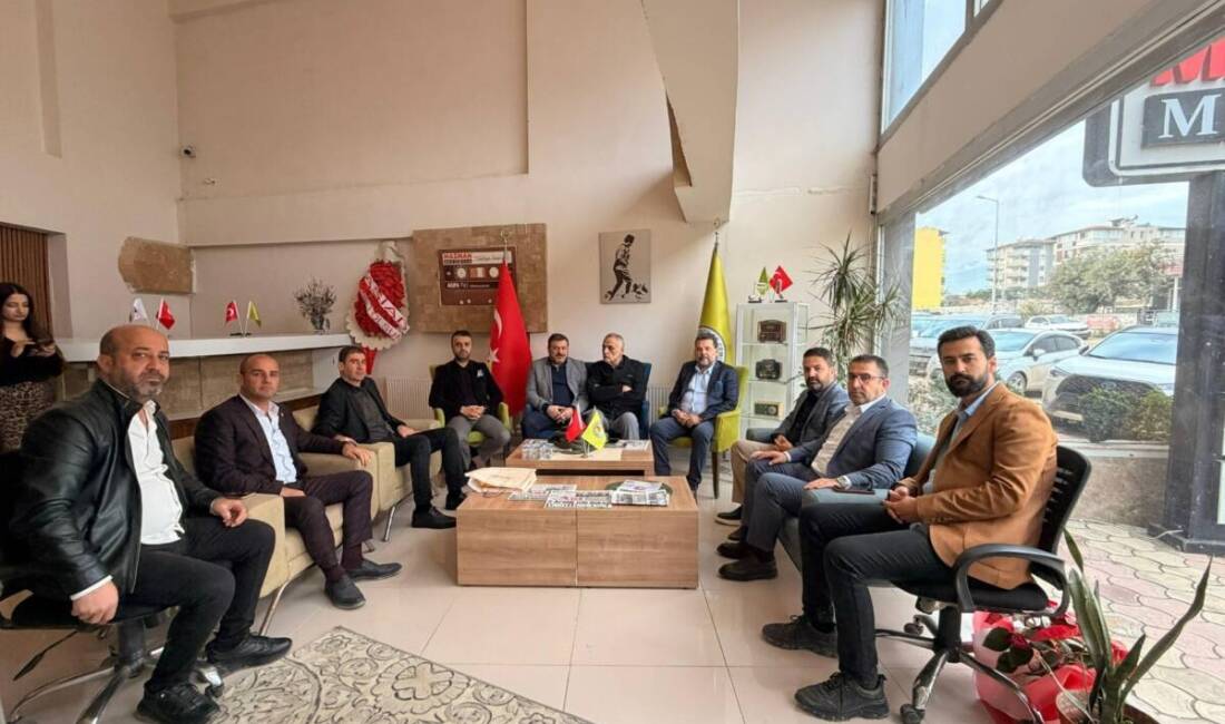 HATSO Başkanı Hikmet Çinçin, Hatay Gazeteciler Cemiyeti ziyaretinde mücbir sebep