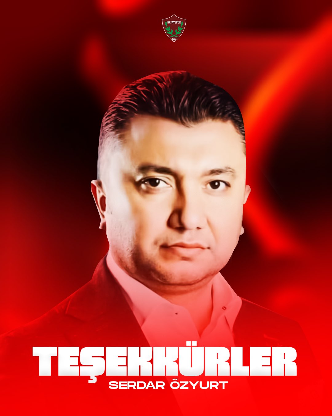 Hatayspor Kulübü, destek sağlayan Antakyalı iş insanı Serdar Özyurt’a teşekkür