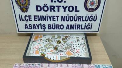 Hatay Emniyet Müdürlüğü ekipleri, kumar oynatılan yerlere yönelik yürüttüğü çalışmalar