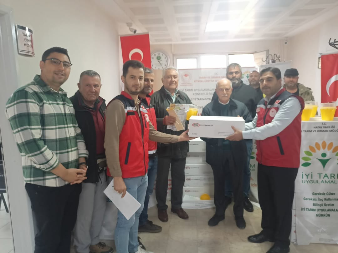 Hatay İl Tarım ve Orman Müdürlüğü, İyi Tarım Uygulamaları çerçevesinde