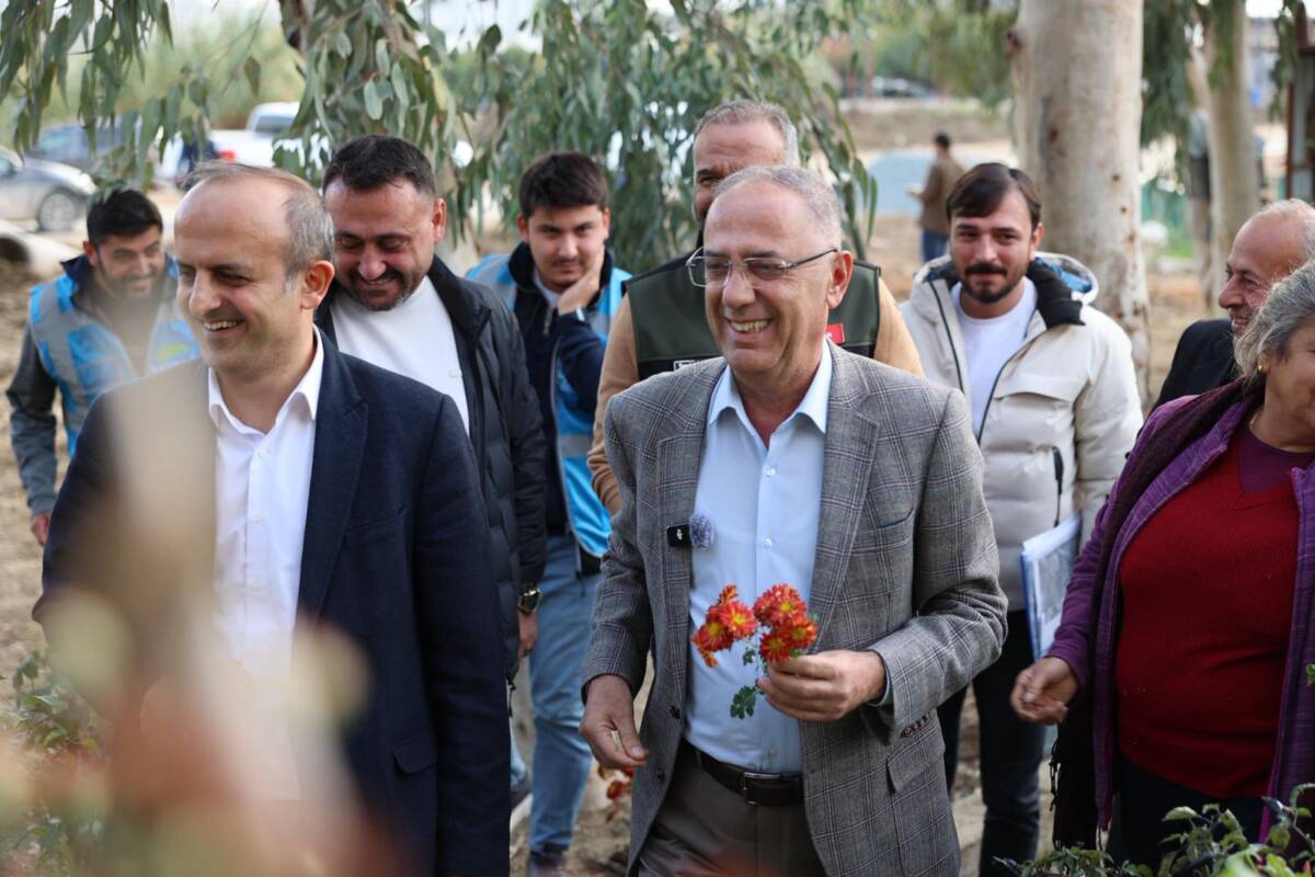 Antakya Belediye Başkanı İbrahim Naci Yapar, kent genelinde sürdürülen altyapı
