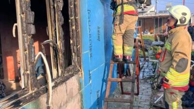Hatay’ın Antakya ilçesinde tek katlı bir müstakil evde meydana gelen