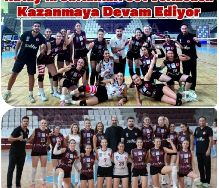 1. Lig Yolunda Kritik Çağrı: “Hatay’ı Yalnız Bırakmayın” Hatay Kadın Voleybol Takımı, zirve yarışında iddiasını sürdürürken 1. Lig’e