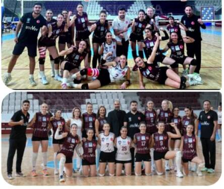 Hatay Kadın Voleybol Takımı, zirve yarışında iddiasını sürdürürken 1. Lig’e