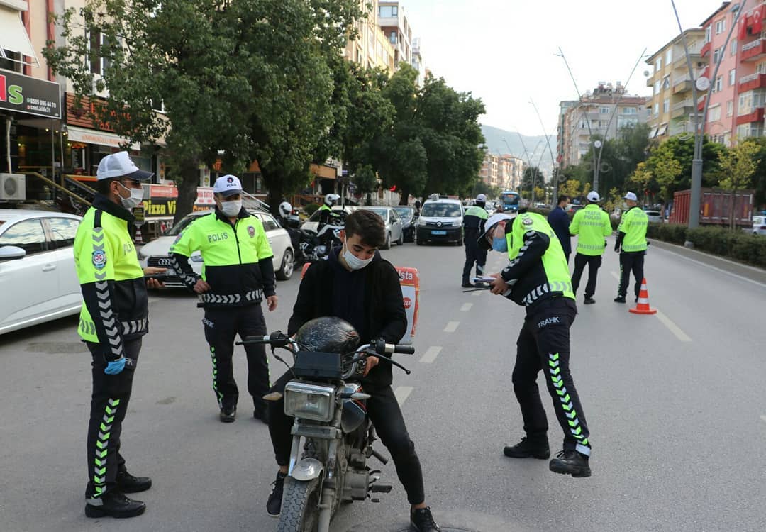 Hatay Emniyet Müdürlüğü Trafik Denetleme Şube Müdürlüğü ekipleri, 1–7 Aralık